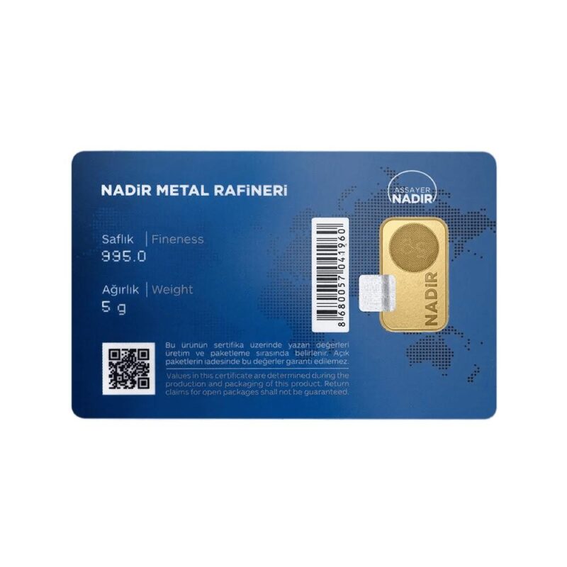 5 gr 24 ayar 995 milyem nadirgold gram altin 5