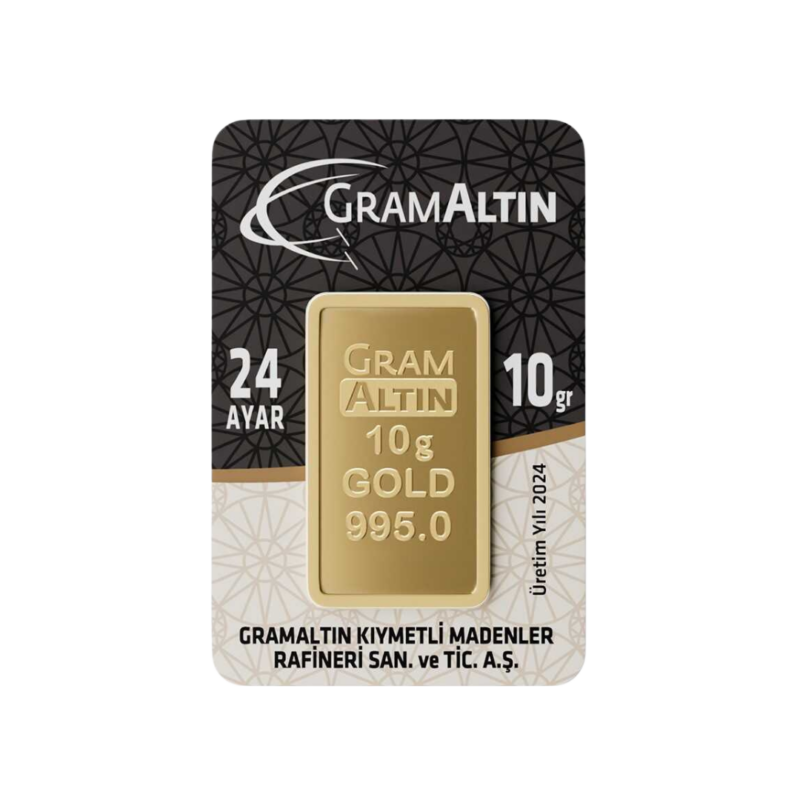 10 gr 24 ayar iar gram altin 123